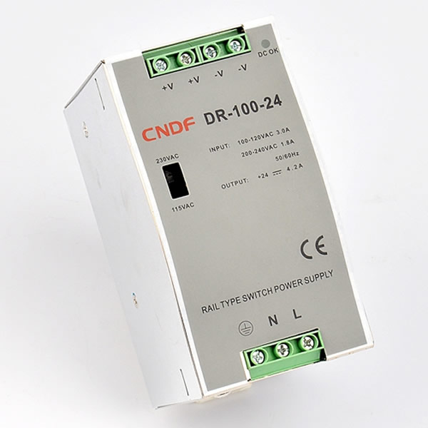 DR-100W DIN Rail Power Supply